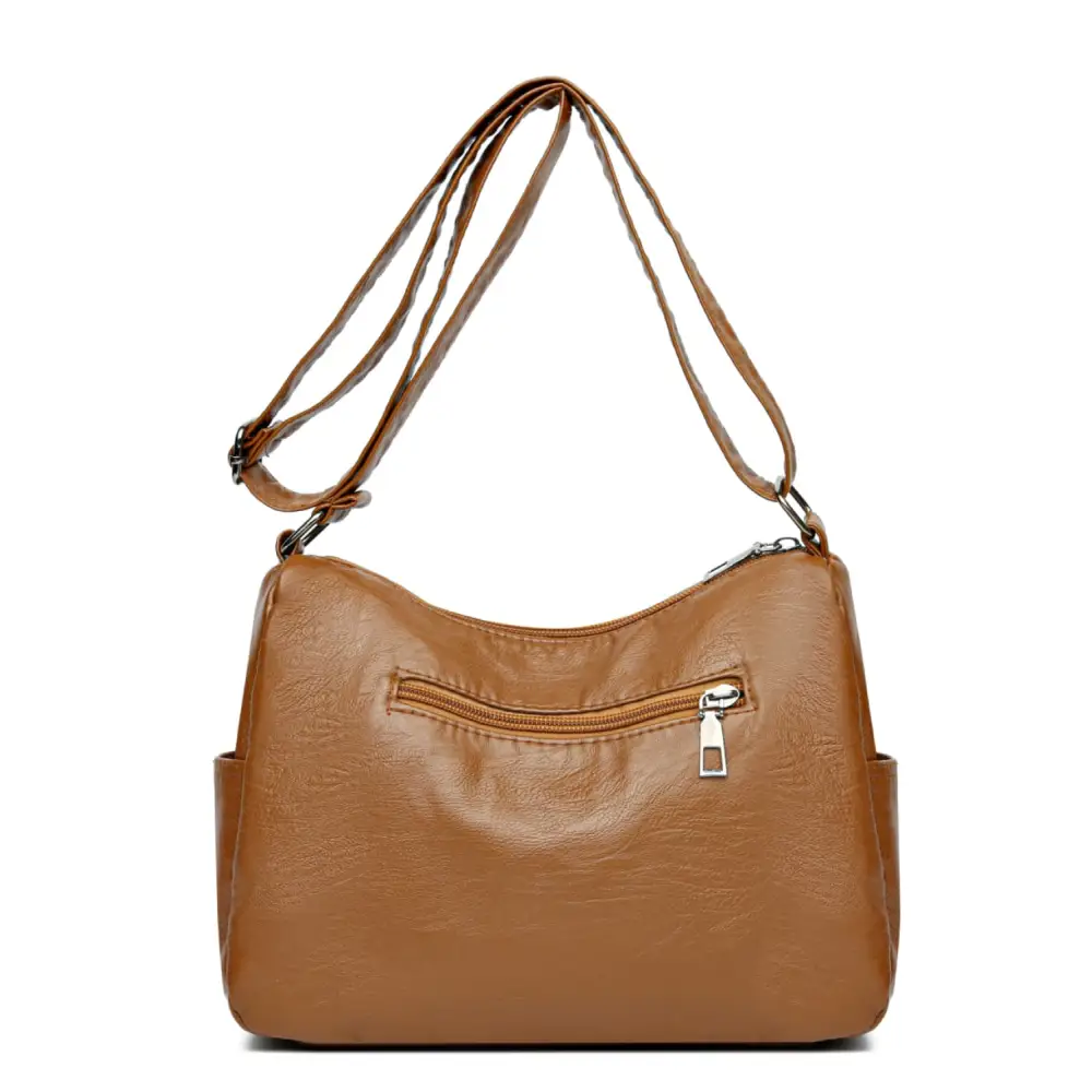 Elevate your style with the multi-pocket pu leather crossbody bag $18.99 bag medium - perfectly designed to strike