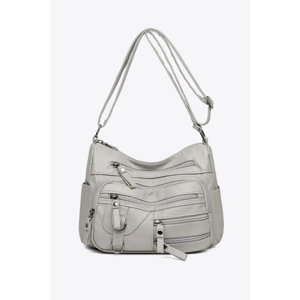 Elevate your style with the multi-pocket pu leather crossbody bag $18.99 bag medium - perfectly designed to strike