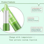 New Natural ALOE VERA Temperature Change Color Jelly Lipstick Long Lasting Moistourizing Lip Makeup Lip Balm Lip Gloss
