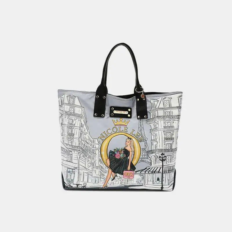 Chic reversible handbag elevating luxury fashion for women with style $60.56 the printed reversible handbag epitomizes