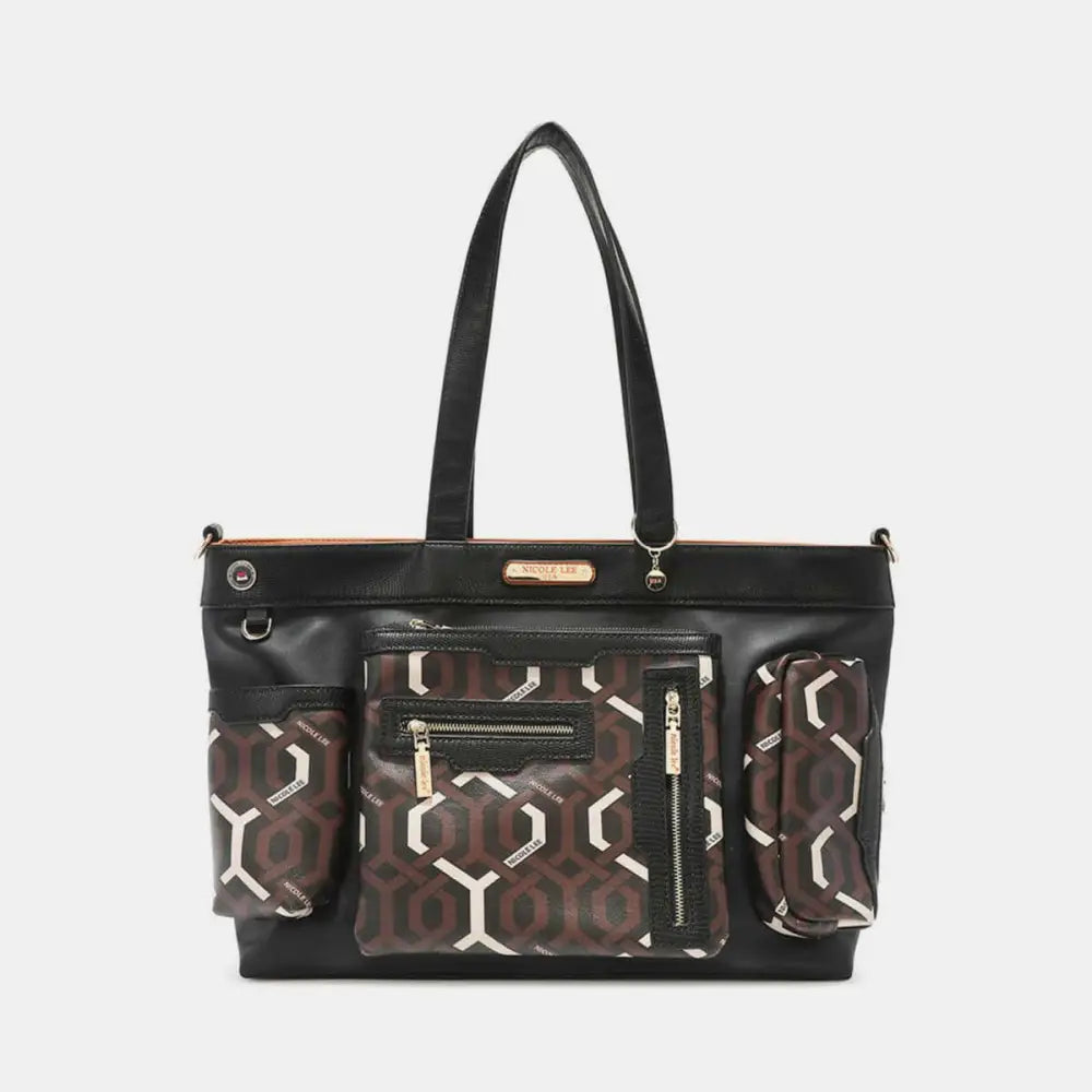 Nicole lee usa geometric handbag a must-have in luxury fashion for women $67.68 this versatile handbag is not only