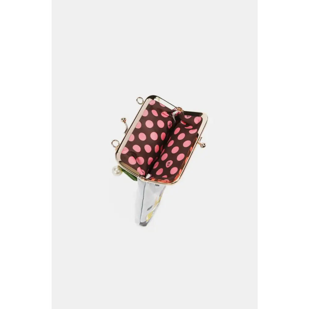 Nicole lee usa printed kisslock purse for luxurious style $19.99 the framed kiss-lock coin purse / sunglass case