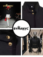 Noir Avant-Garde Jacket • FIFTH AVE New Collection BYMANYC ® New York