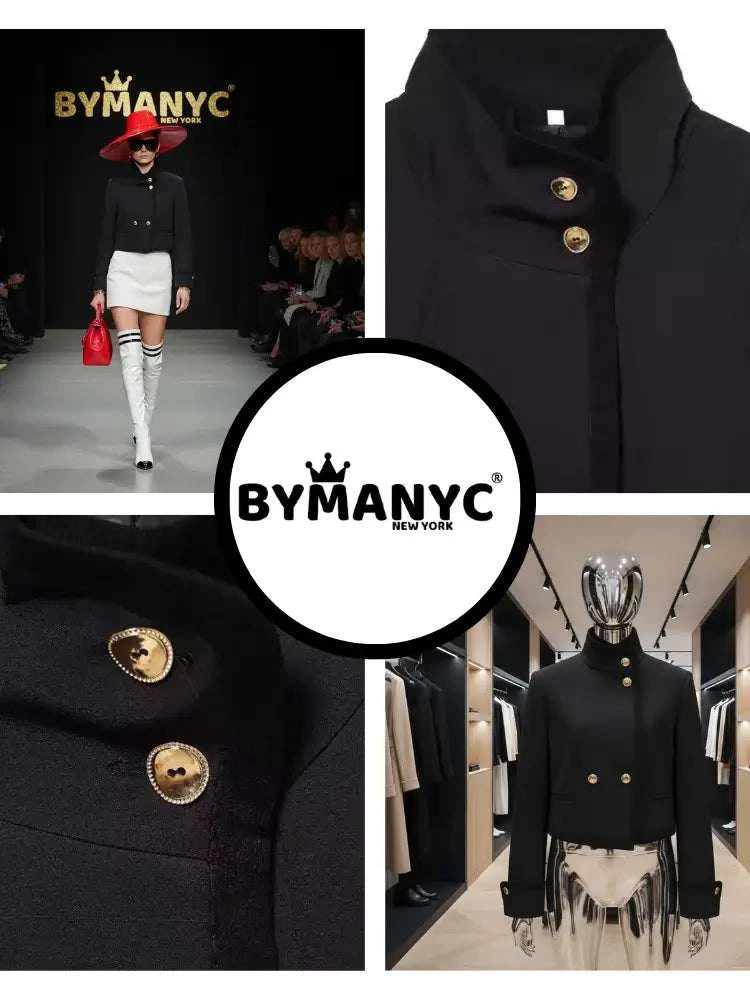 Noir Avant-Garde Jacket • FIFTH AVE New Collection BYMANYC ® New York