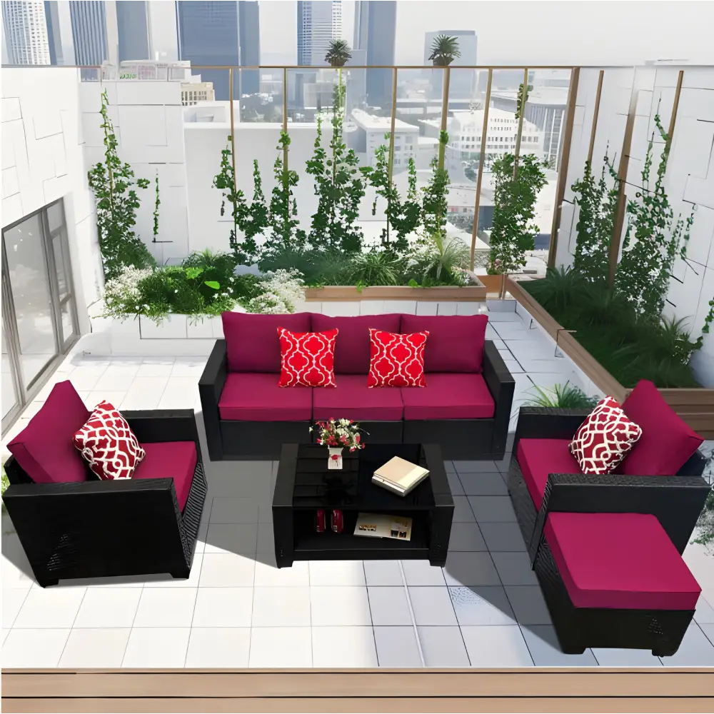 Transform your garden with luxurious outdoor rattan sofa elegance $799 furniture furniture