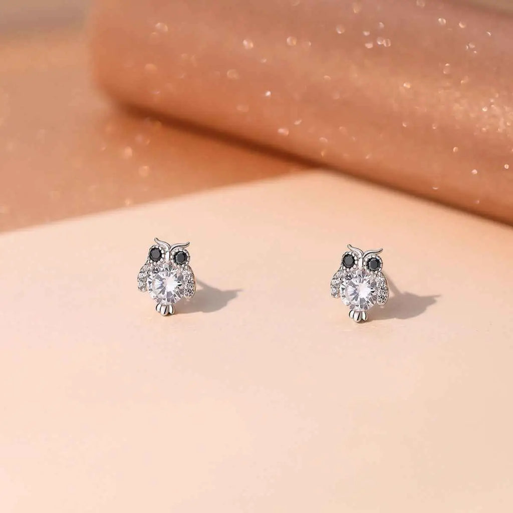 Owl Stud Earrings