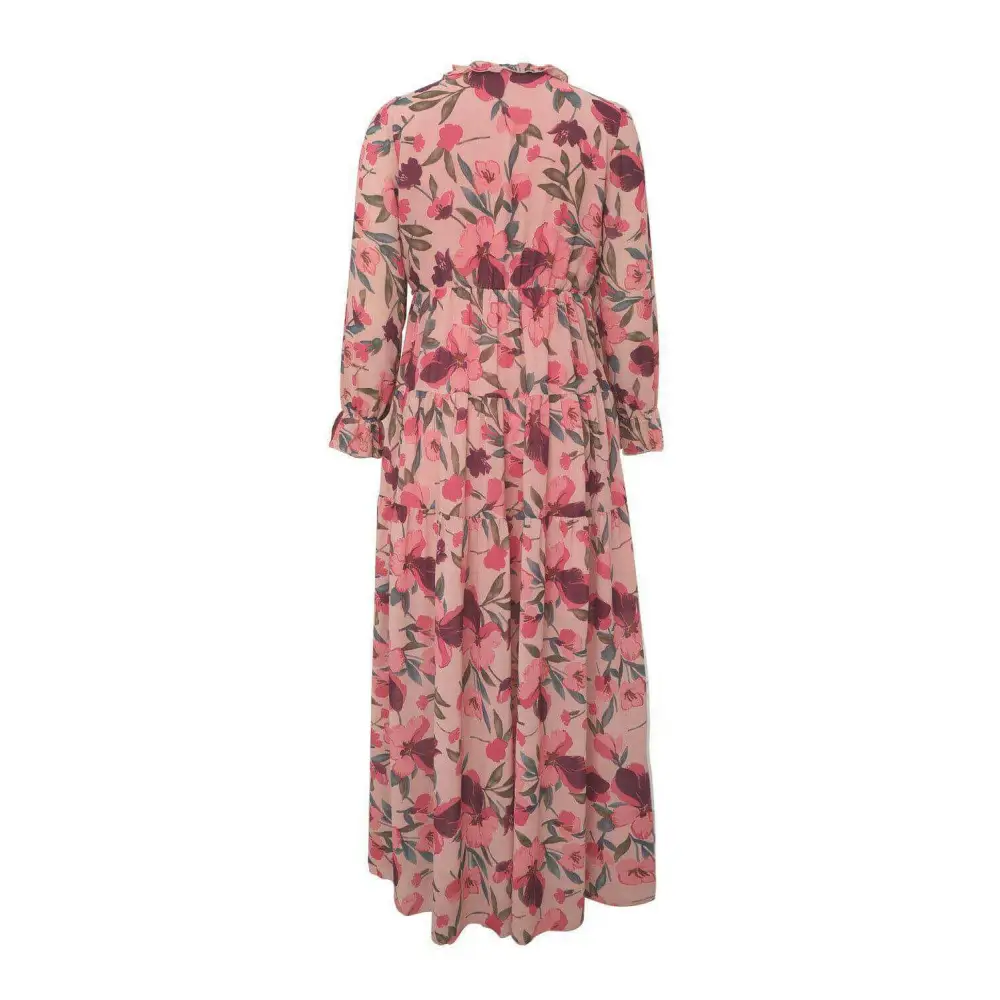 Bold red floral maxi dress for luxury fashion for women $59.71 100% polyester • the maxi dress is an exquisite