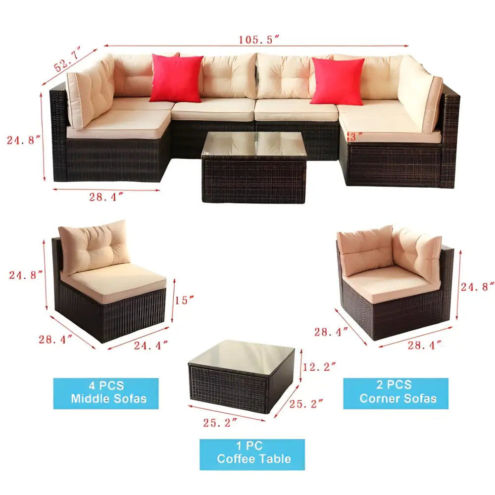 Luxury patio furniture set for sophisticated outdoor living $649 furniture specification product information item