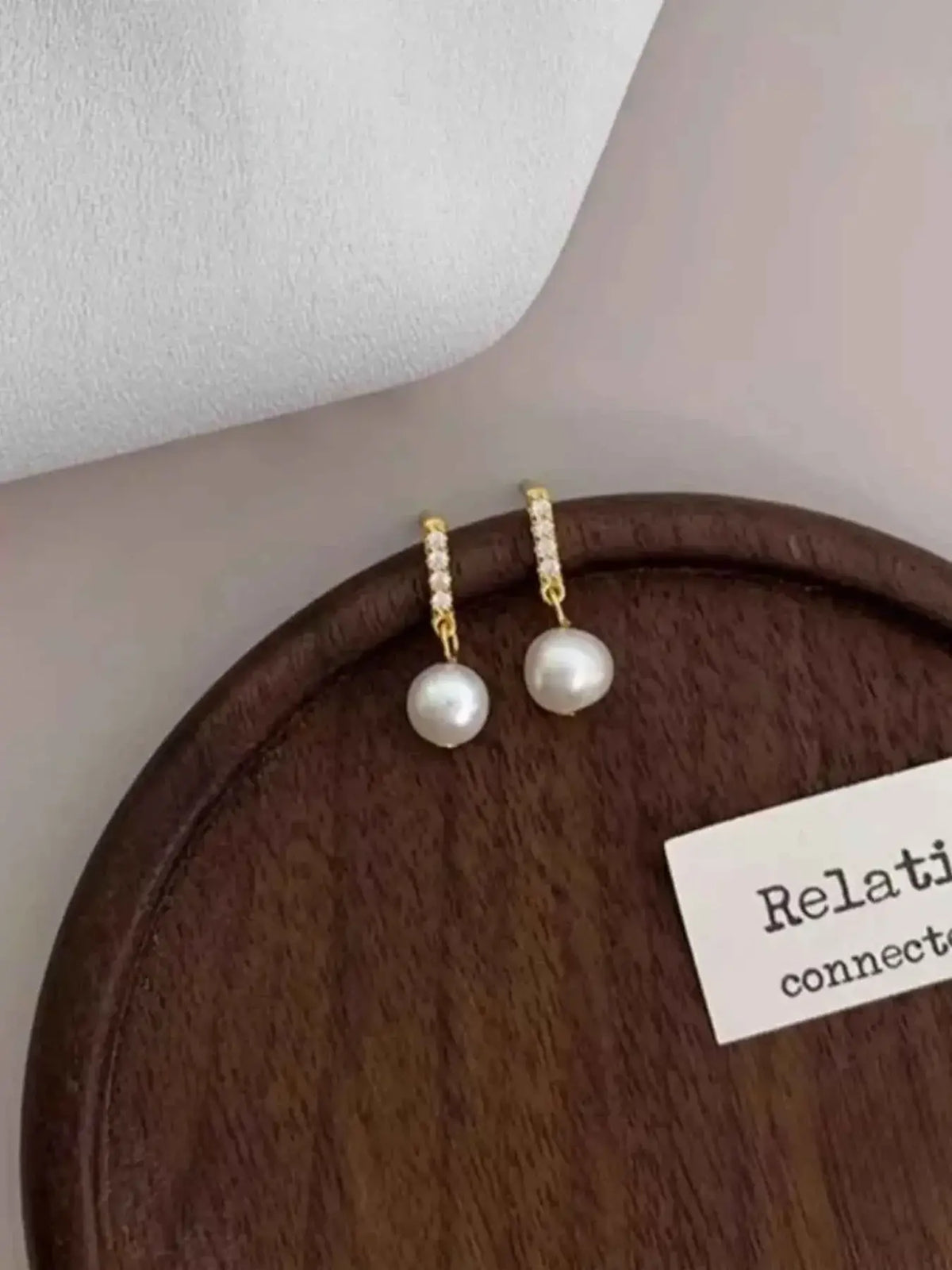 Pearl Drop Earrings