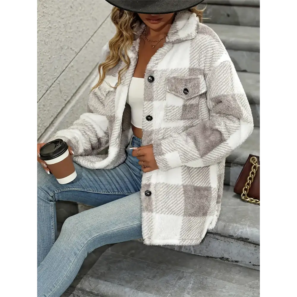 Elevate your wardrobe with a timeless designer blouse in luxury fashion $50.66 exquisitely buttoned to elevate