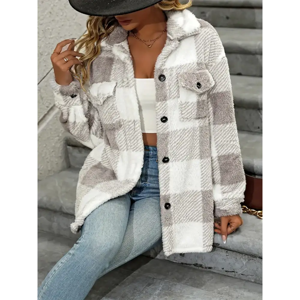 Elevate your wardrobe with a timeless designer blouse in luxury fashion $50.66 exquisitely buttoned to elevate