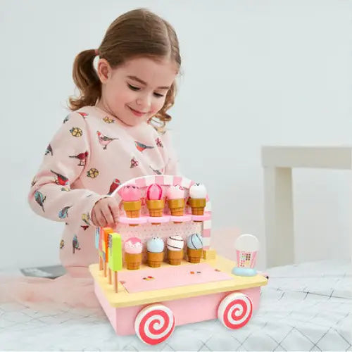 Delightful ice cream truck toy for imaginative play and creativity $189.99 product strap yourselves in for a delightful