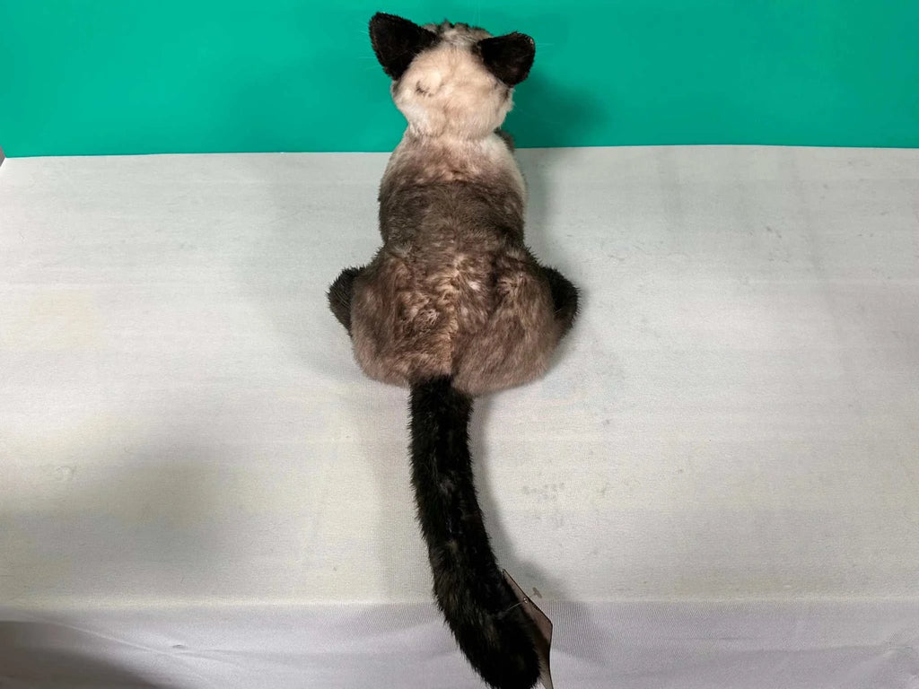 Plush Siamese Shorthair Cat-Weighted-Handmade Life-Size Companion & Pet Memorial - Maven Couture IncOrder to make