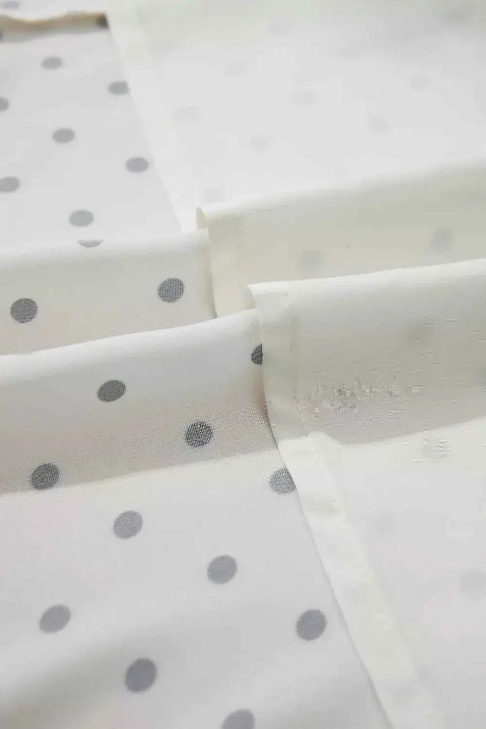 Polka Dot Half Sleeve Midi Dress