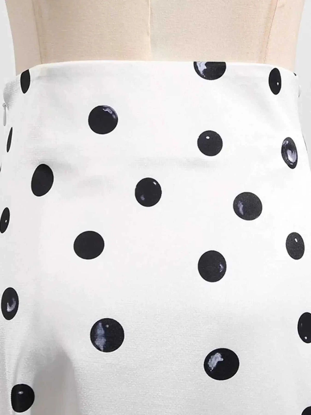 Polka Dot Ruffle Skirt