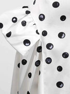 Polka Dot Ruffle Skirt