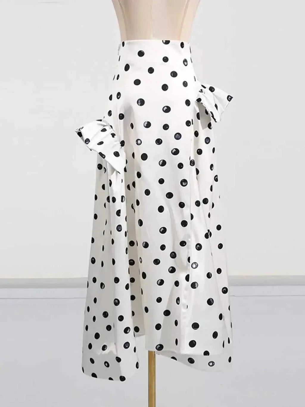 Polka Dot Ruffle Skirt