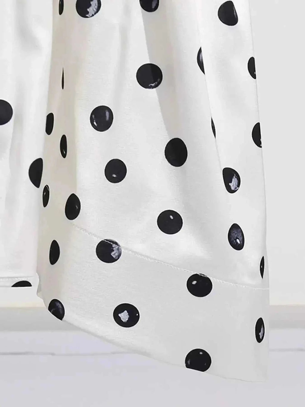 Polka Dot Ruffle Skirt