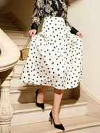 Polka Dot Ruffle Skirt