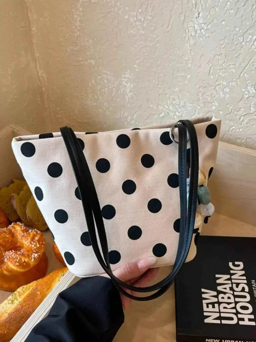 Polka Dot Shoulder Bag