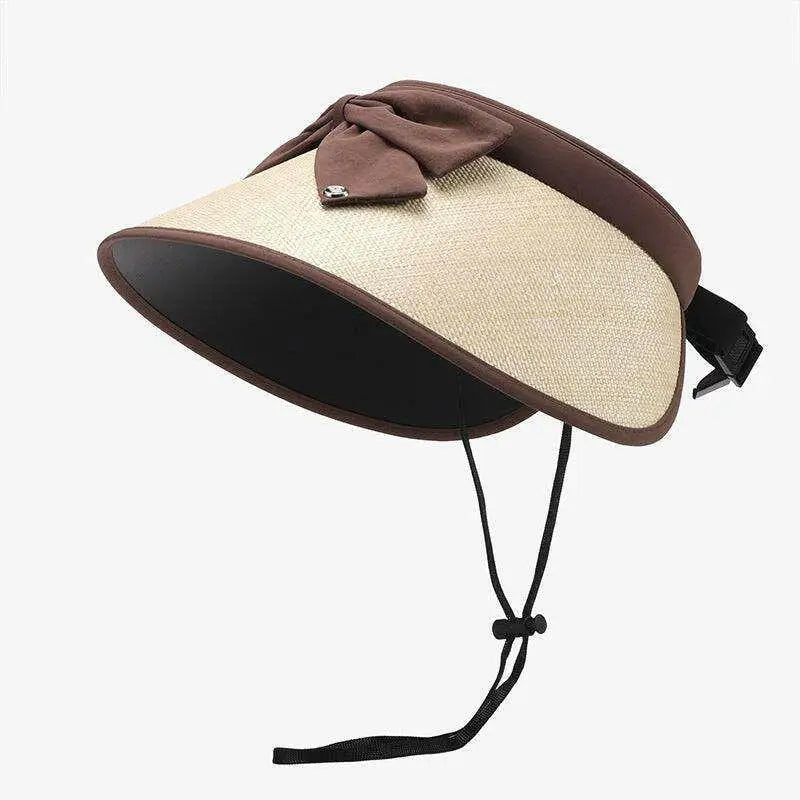 Discover luxurious adjustable sun hat for timeless designer fashion $22.36 1-piece natural grass, polyester - carefully