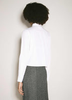 Prada Women Embroidered Poplin Shirt - Maven Couture IncTops / Tee Shirts
