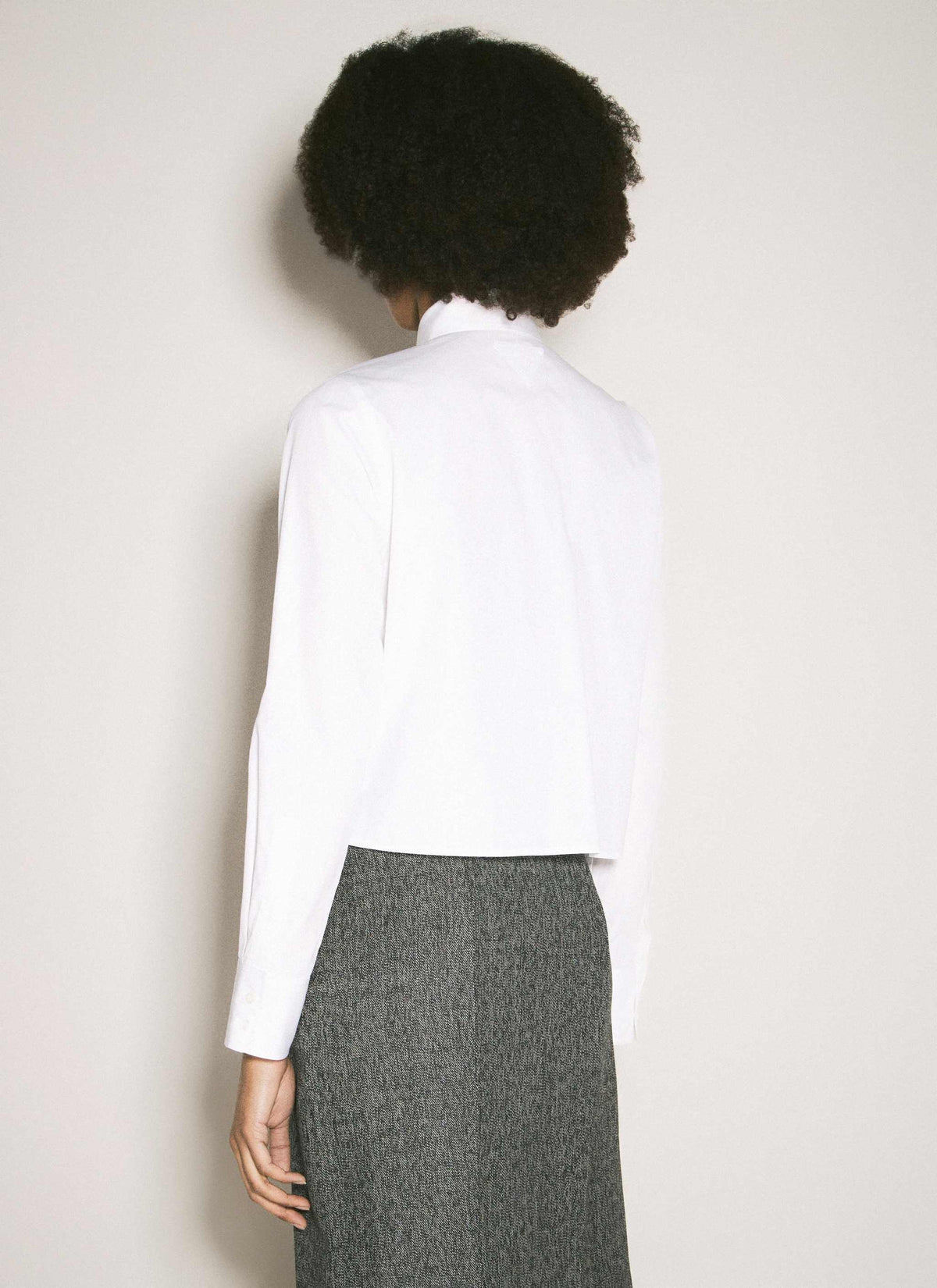 Prada Women Embroidered Poplin Shirt - Maven Couture IncTops / Tee Shirts