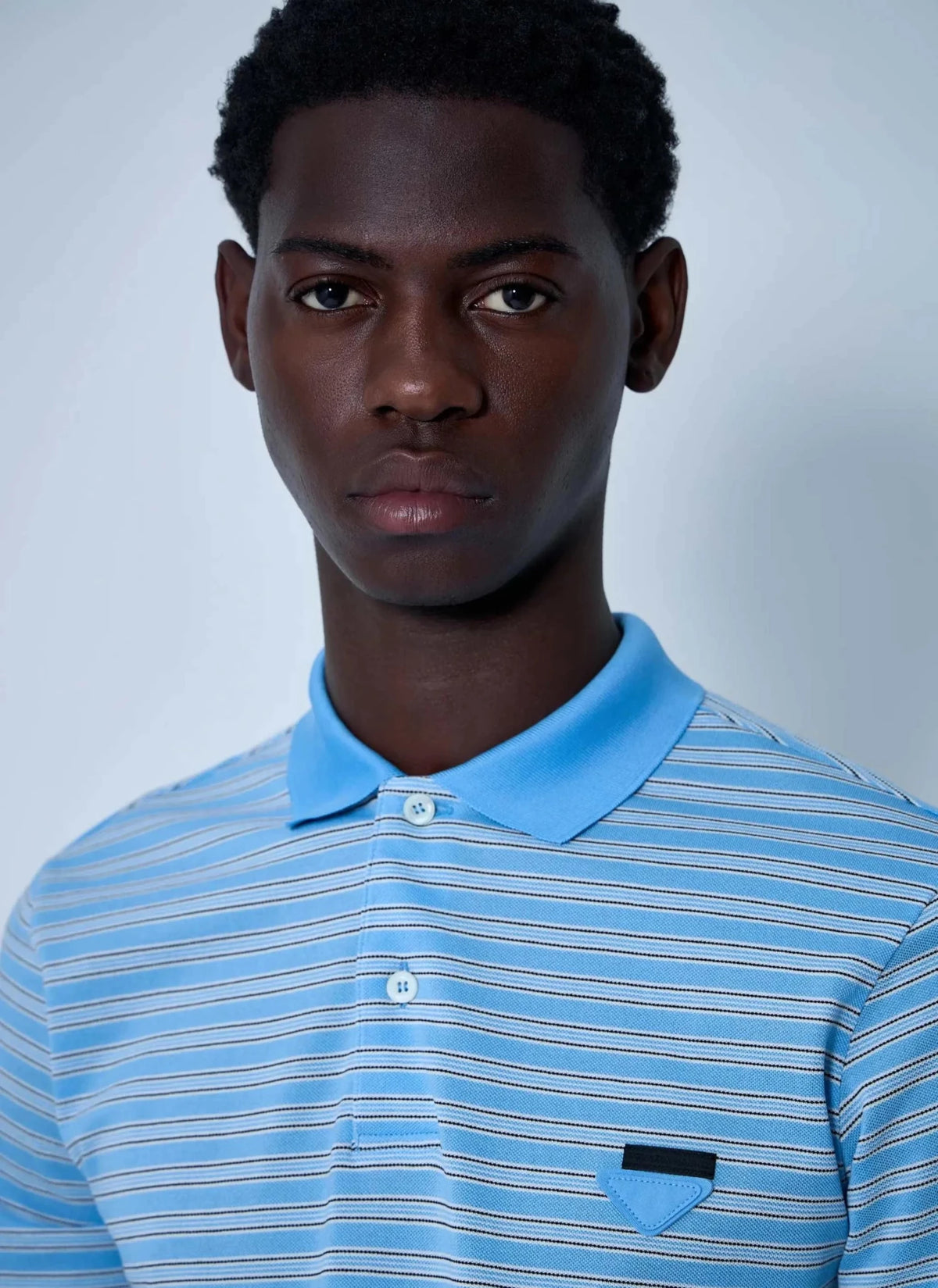 Prada Men Logo Motif Polo Shirt - Maven Couture IncTops / Blouses