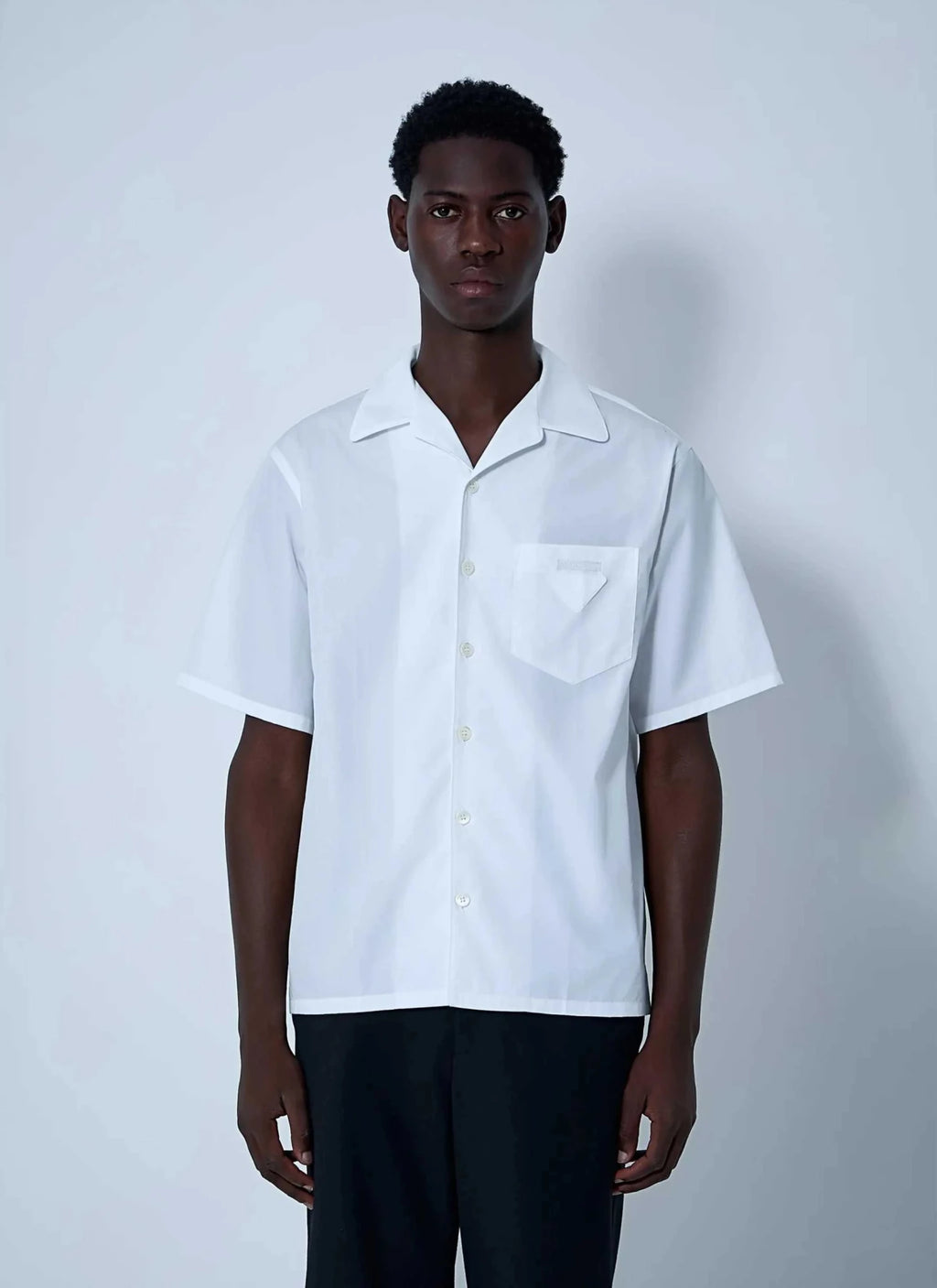Prada Men Logo Motif Shirt - Maven Couture IncTops / Blouses