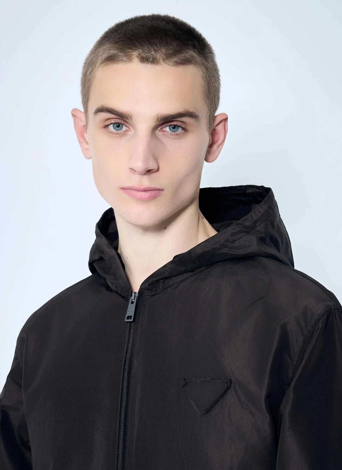 Prada Men Silk Hooded Jacket - Maven Couture IncOuterwear / Jackets