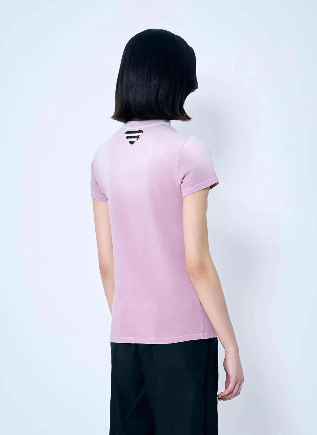 Prada Women Logo Print T-Shirt