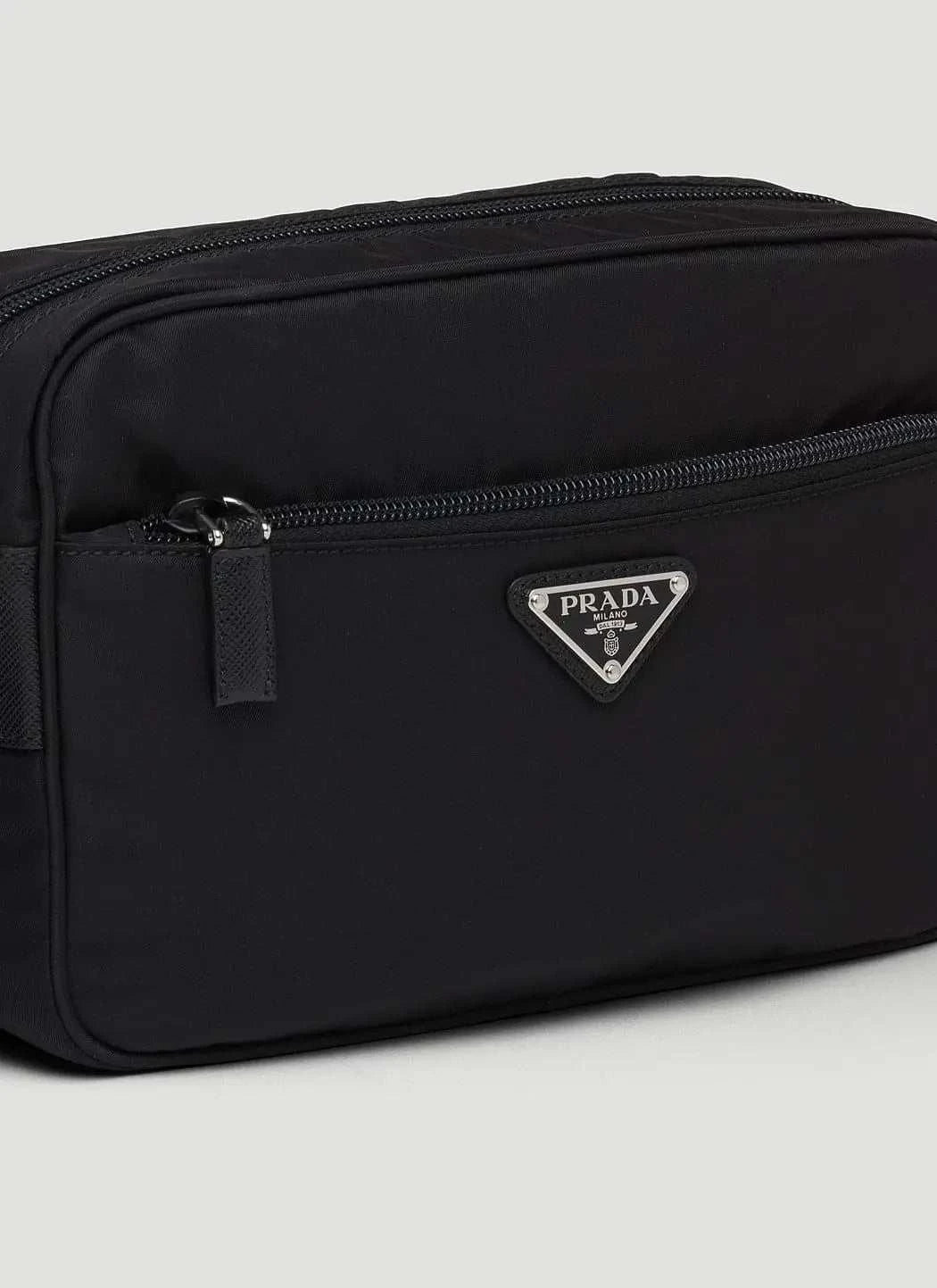 Prada Women Re-Nylon And Saffiano Leather Shoulder Bag - Maven Couture IncHandbags / Cross Body Bags