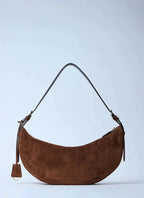 Prada Women Small Suede Shoulder Bag - Maven Couture IncHandbags / Cross Body Bags
