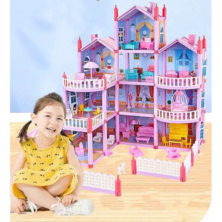 Luxurious princess castle villa doll house for imaginative play $36.99 product experience the magic of imaginative play