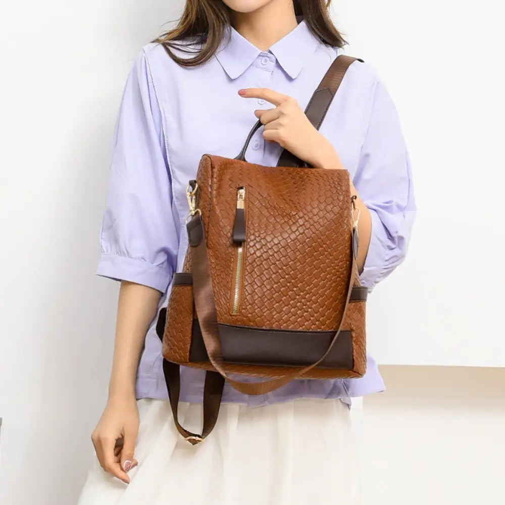 Elevate your style with a luxurious pu leather backpack for women $26.99 bag large pu leather imported product length