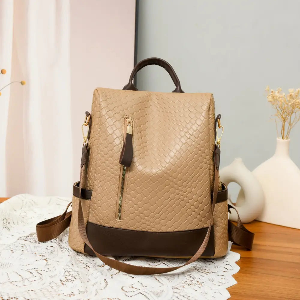 Elevate your style with a luxurious pu leather backpack for women $26.99 bag large pu leather imported product length