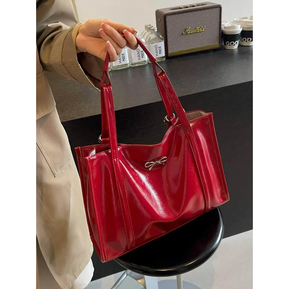 Elevate your wardrobe with an elegant large pu leather bag in luxury fashion $30.90 bag large – perfect