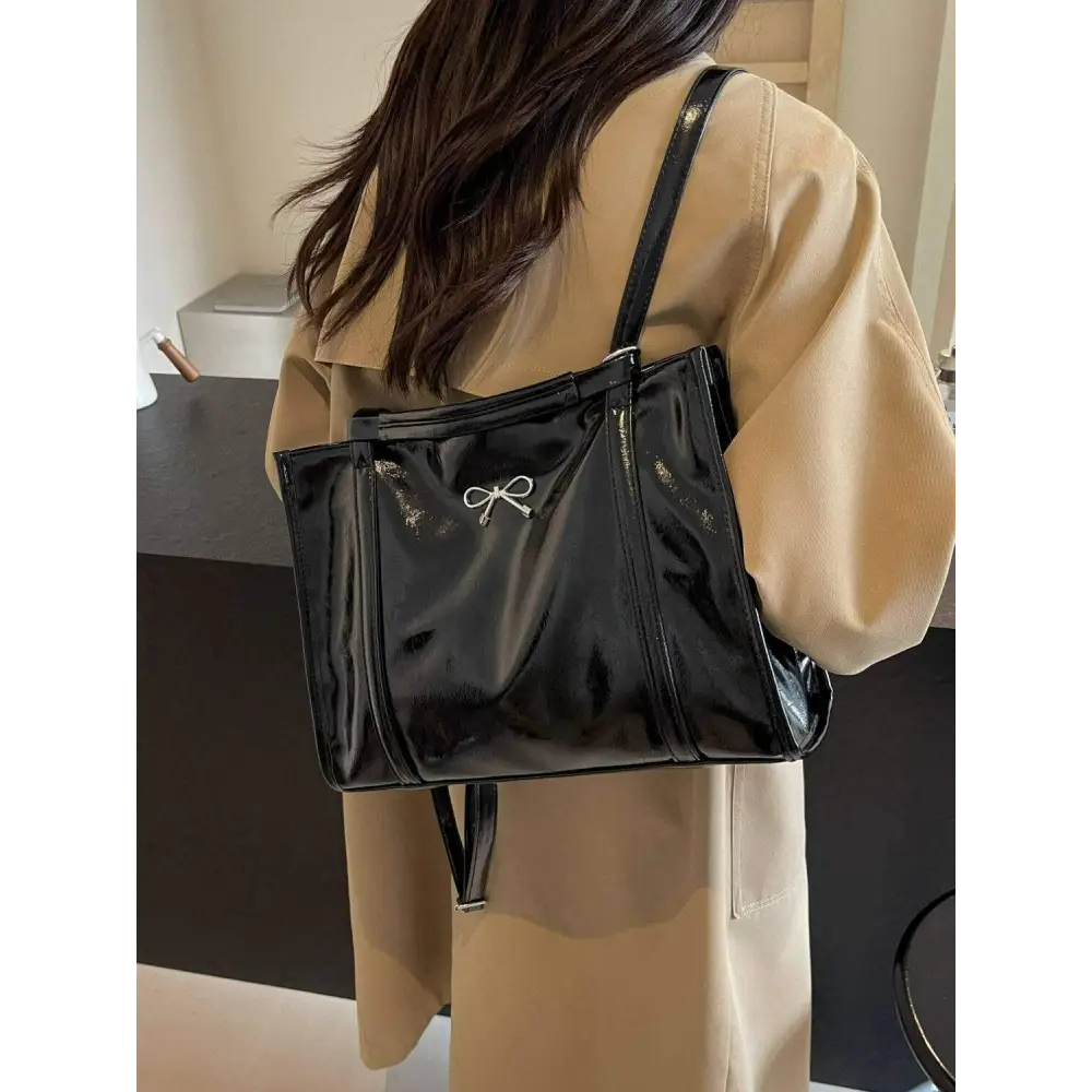 Elevate your wardrobe with an elegant large pu leather bag in luxury fashion $30.90 bag large – perfect