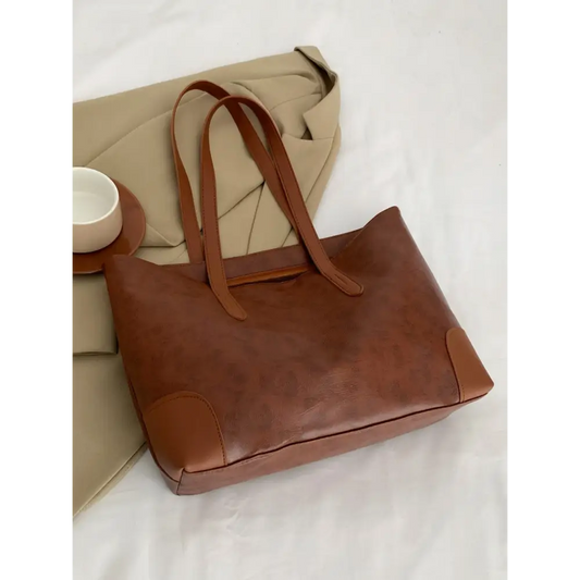 Elevate your style with the elegant pu leather medium tote bag $15.99 bag medium pu leather imported product length 13