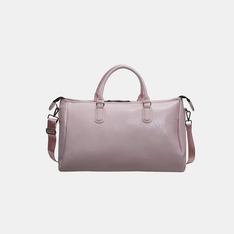 Elevate your journey with the pu leather oversize travel bag $43.99 bag oversize pu leather imported product length