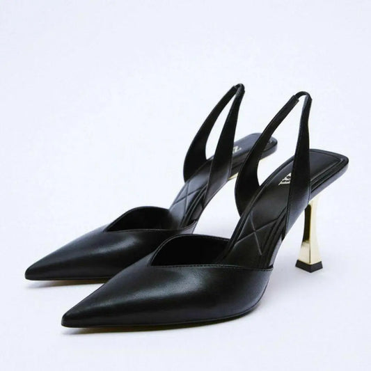 Step into luxury fashion for women with elegant pu leather stiletto heels $37 heel high heels that elevate