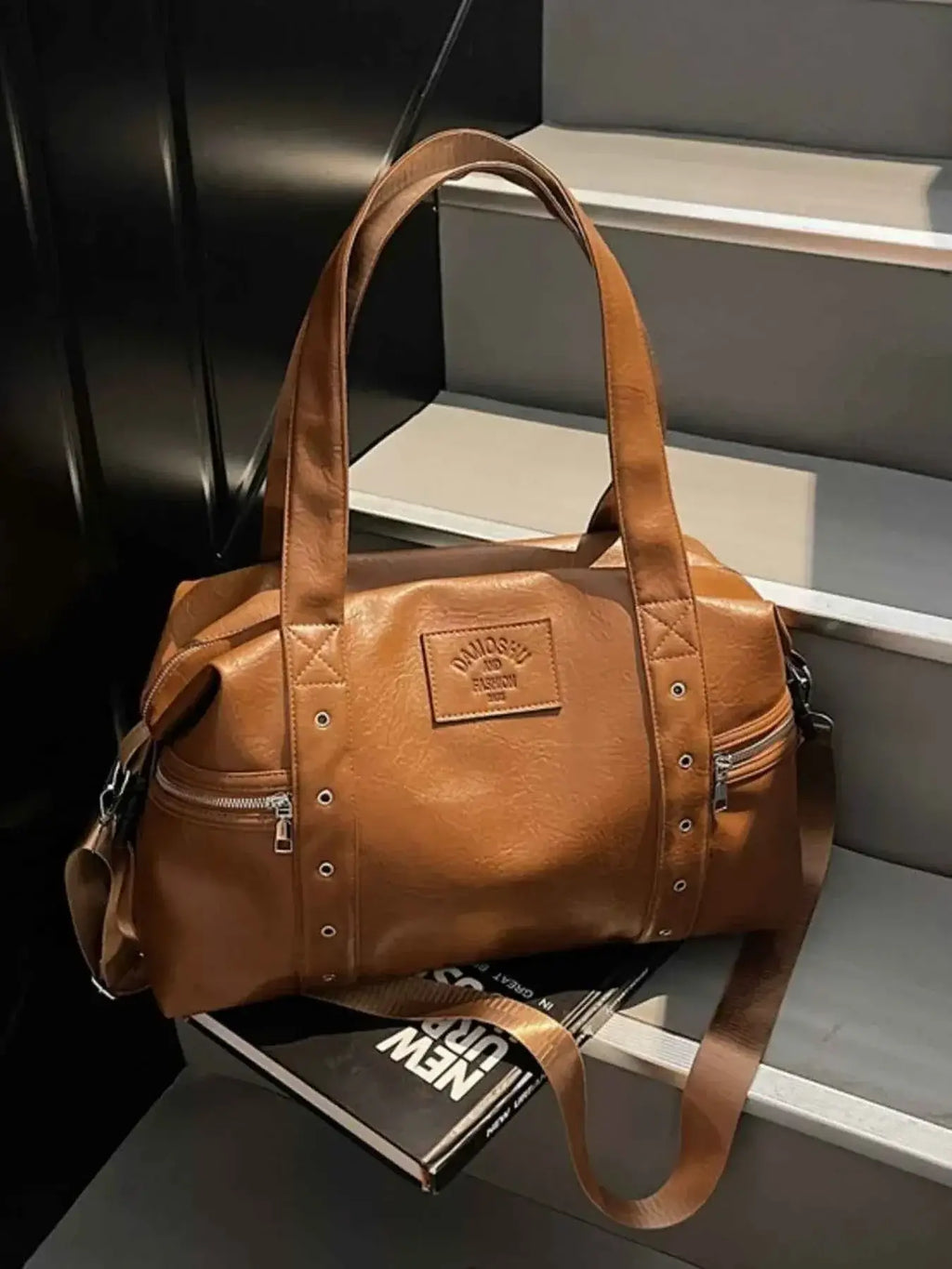 PU Leather Shoulder Bag