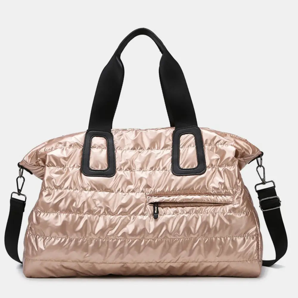 Quilted nylon oversize travel bag for luxury fashion enthusiasts $37.99 bag oversize, offering ample space for all