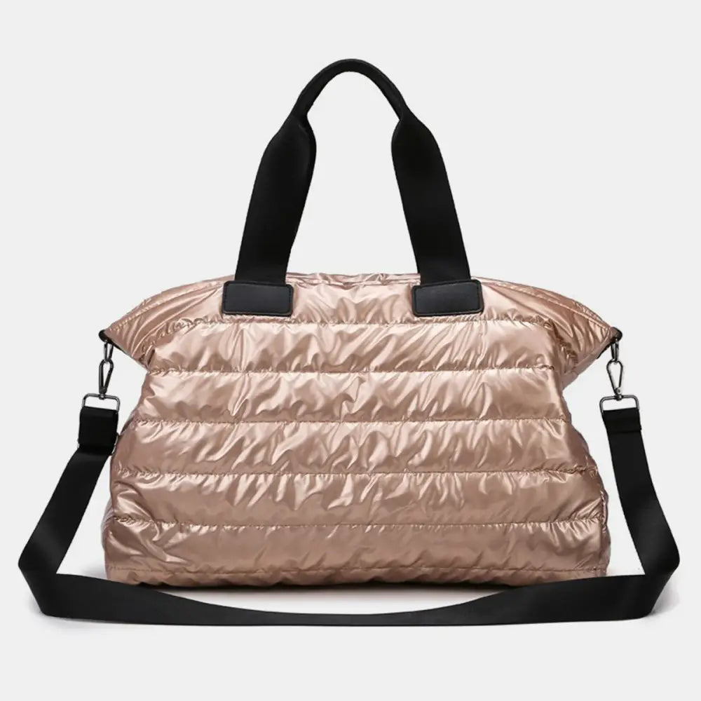 Quilted nylon oversize travel bag for luxury fashion enthusiasts $37.99 bag oversize, offering ample space for all