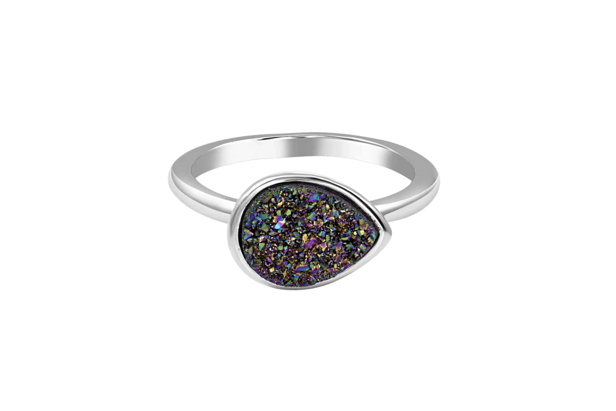 Rainbow Quartz Collection Ring - Maven Couture IncRing
