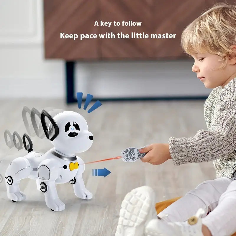 Robot dog $99.99 product unleash the potential within your little ones with our captivating robot dog! This interactive