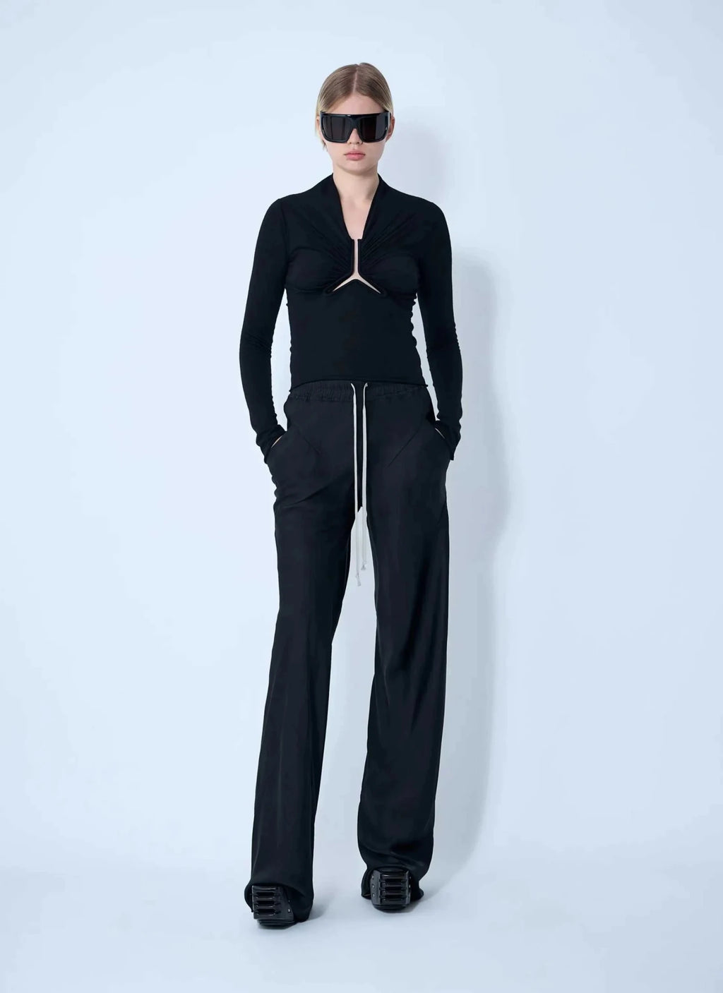 Rick Owens Women Allanah Long Sleeve Top - Maven Couture IncTops / Tee Shirts