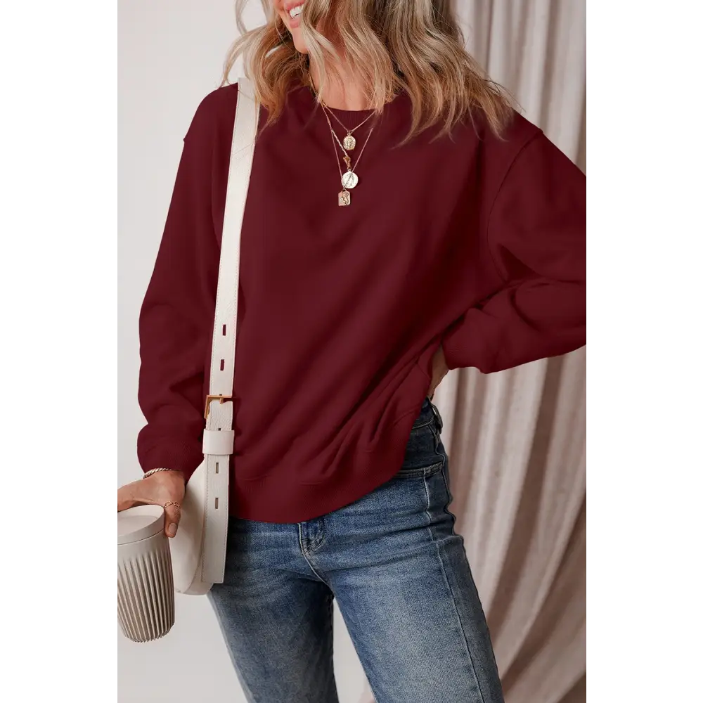 Elevate your wardrobe with luxurious timeless designer sweatshirt $32.99 indulge in the elegance of our basic style,