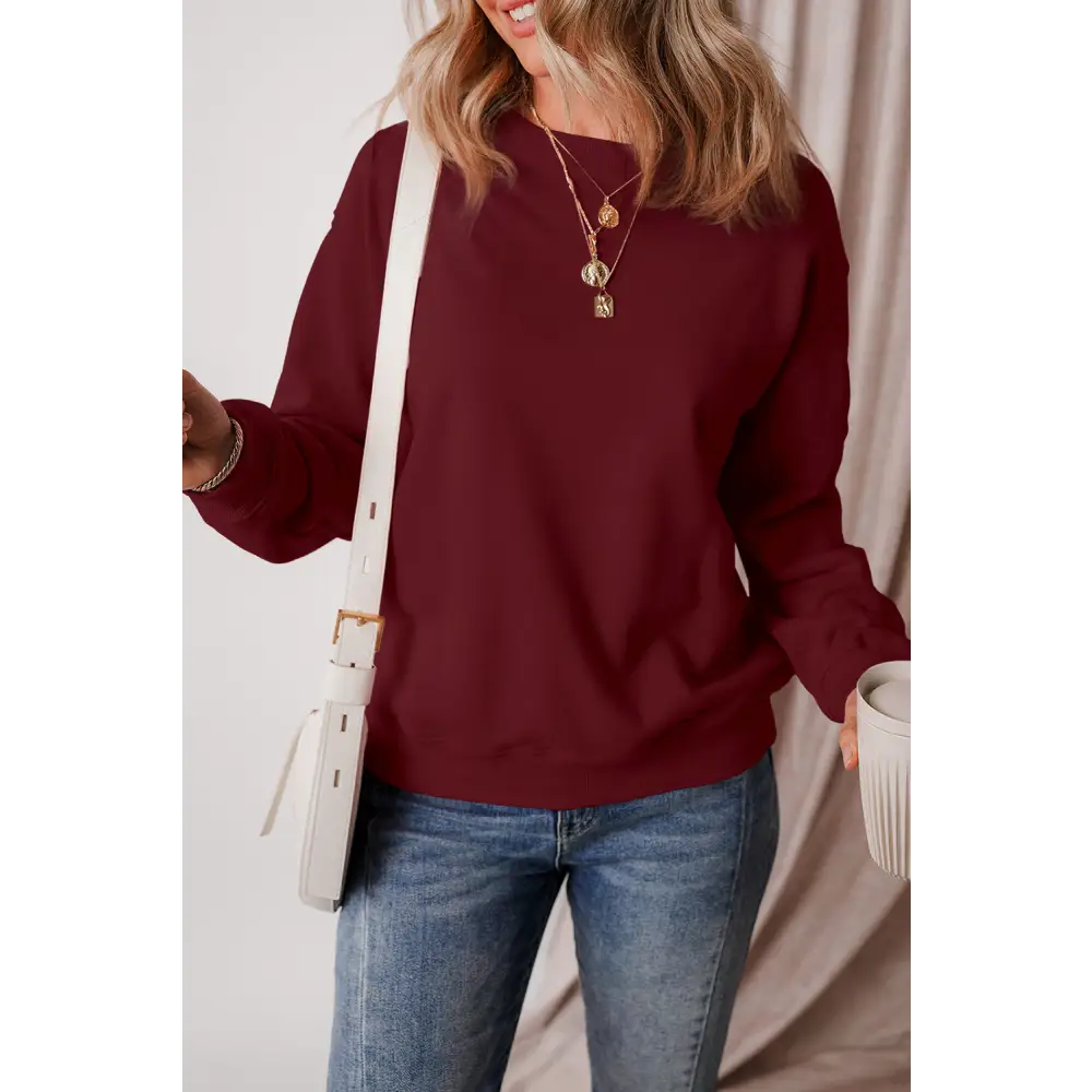 Elevate your wardrobe with luxurious timeless designer sweatshirt $32.99 indulge in the elegance of our basic style,