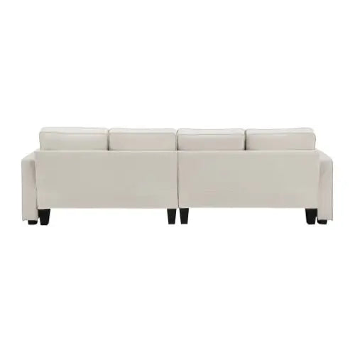 Seater modern linen sofa for luxurious living redefined $680.99 elevate your living space with the luxelife 4-seater